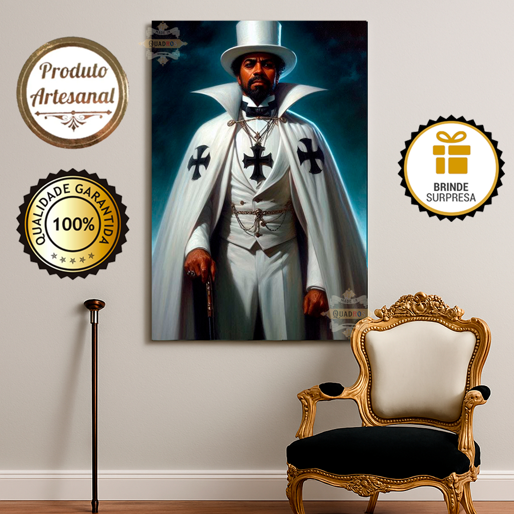 Quadro Exú Sr Tranca Ruas das Almas, Decoração Altar, Assentamento, Umbanda, Quimbanda, Candomblé
