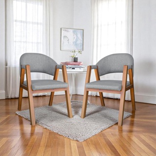 Kit 2 Cadeira Para Sala de Jantar Mesa Cozinha Madrid Alta Qualidade Linho em Oferta na Shopee