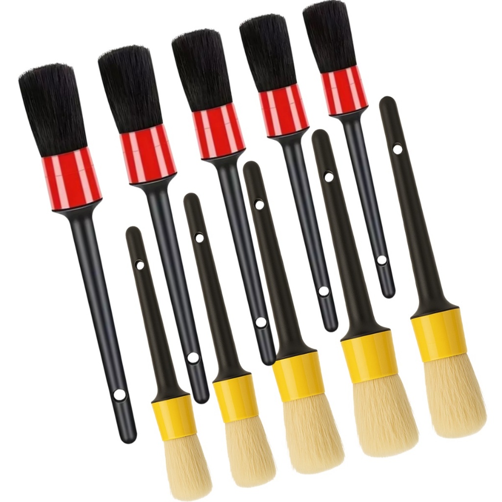 Kit 5 Pinceis Para Detalhamento Automotivo Karbox Externo Interno Limpeza Completa Geral Escolha Seu Modelo Oferta em Oferta na Shopee