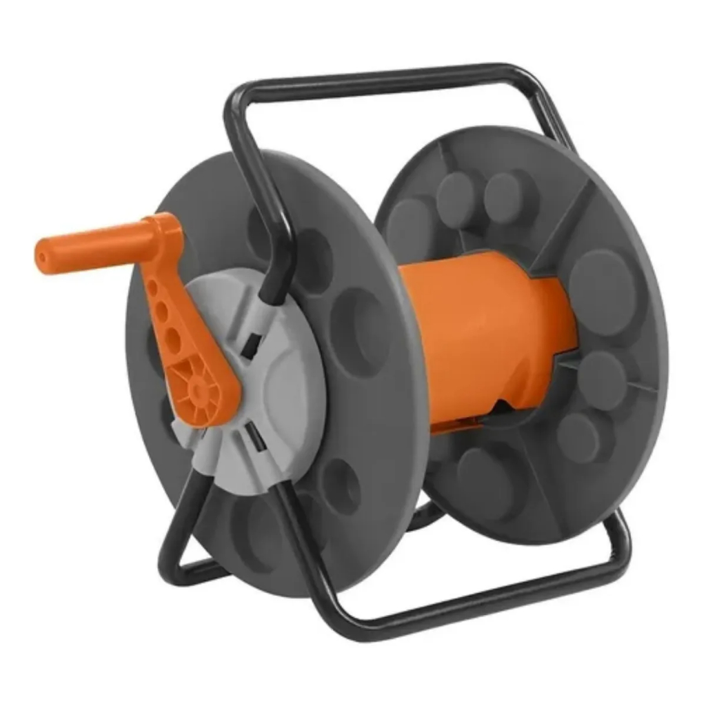 Enrolador De Mangueira Com Braços Metálicos Tramontina em Oferta na Shopee