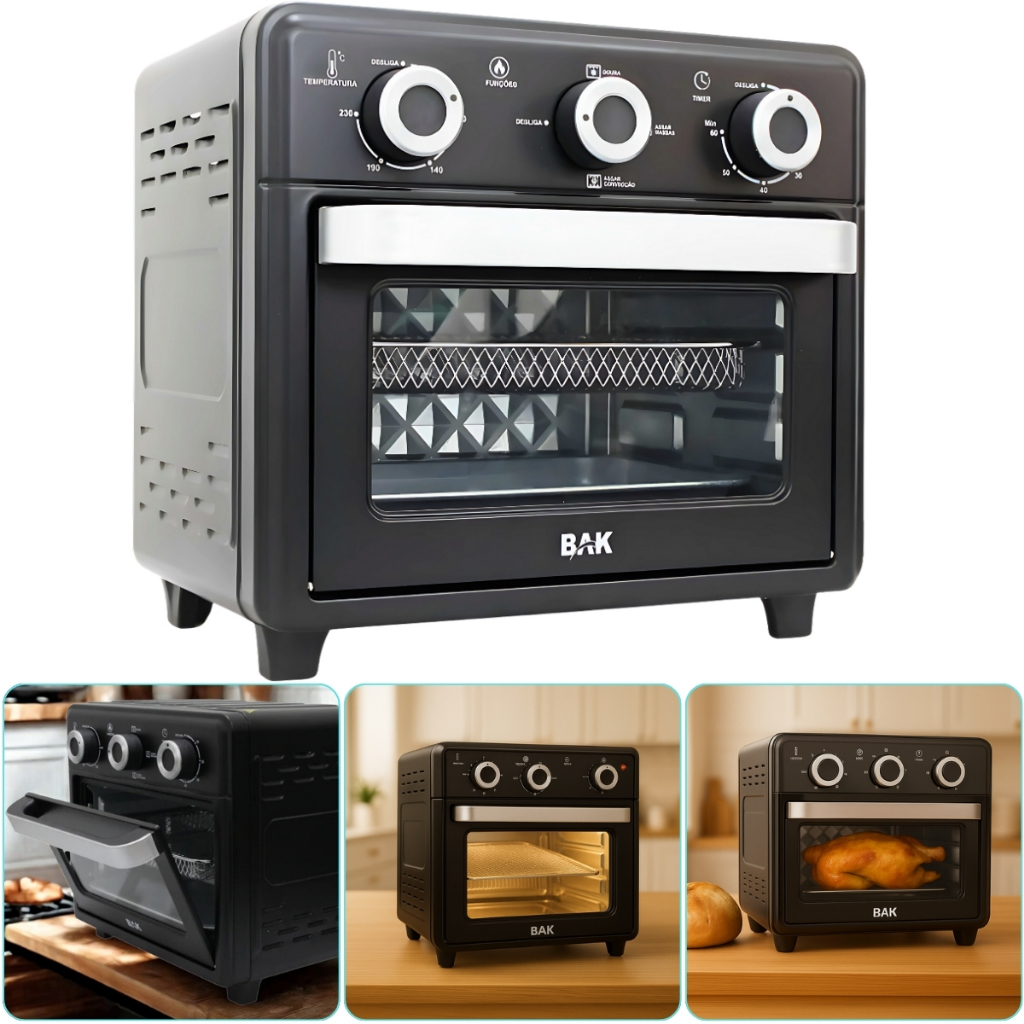 Forno Air Fryer da Bak 12 Litros