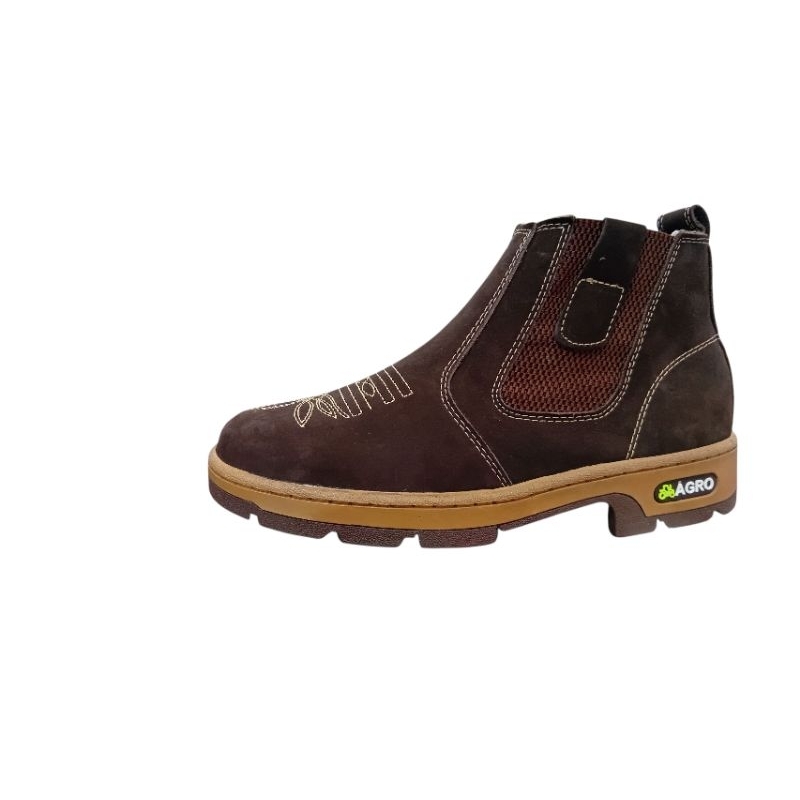 Botina masculina, agro,campo em couro legítimo em Oferta na Shopee