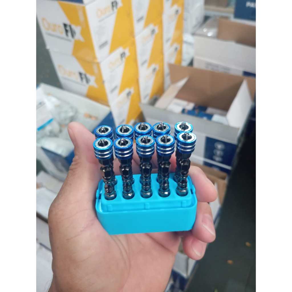 Ponteira Dupla Magnética Bits Philips Ph2 Ant-slip Imantada em Oferta na Shopee