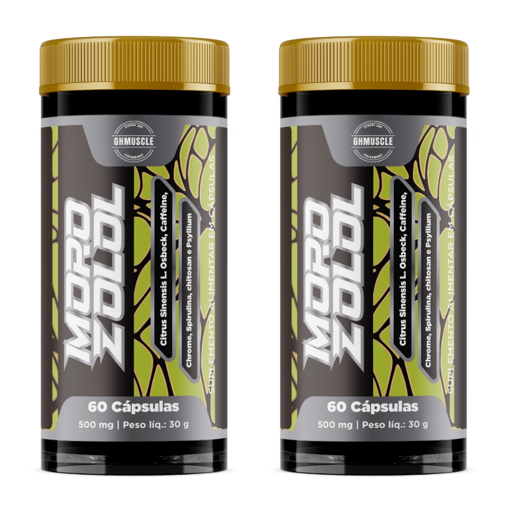2 potes Morozolol - Laboratório Ghmuscle