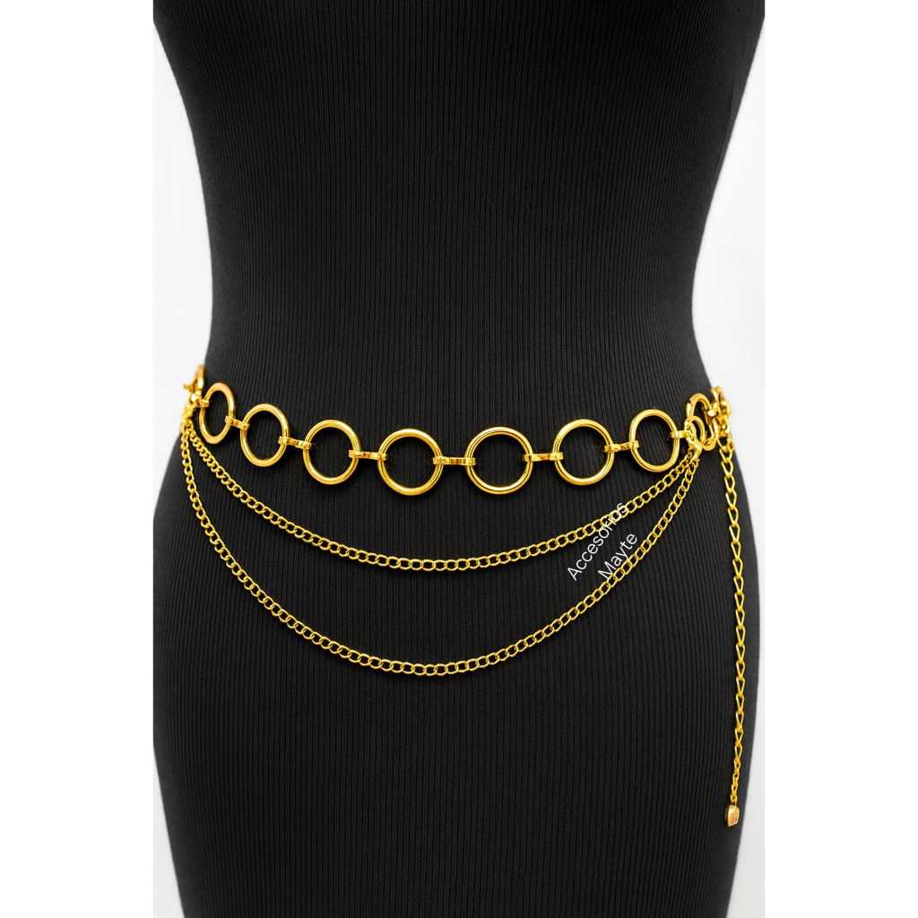 Cinto corrente Argola tamanho único e Plus Size em Oferta na Shopee