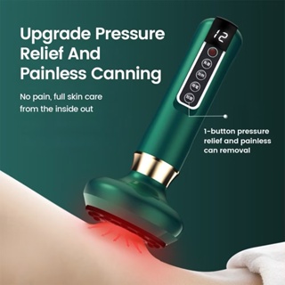 Instrumento De Massagem Ventosa OU Apenas óleo ,Elétrica Negativa Aparelho Raspagem Elétrico Sem Fio em Oferta na Shopee