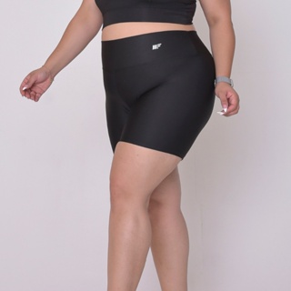 Short Feminino Suplex Cintura Alta Compressão Academia em Oferta na Shopee