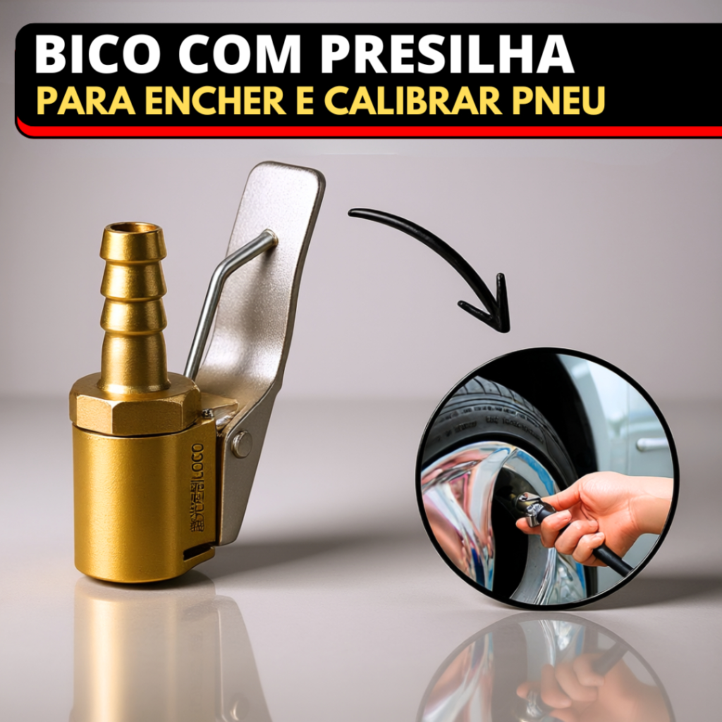 Bico Encher Pneu Carro - Comprar com Melhor Preço em Pneus e Rodas