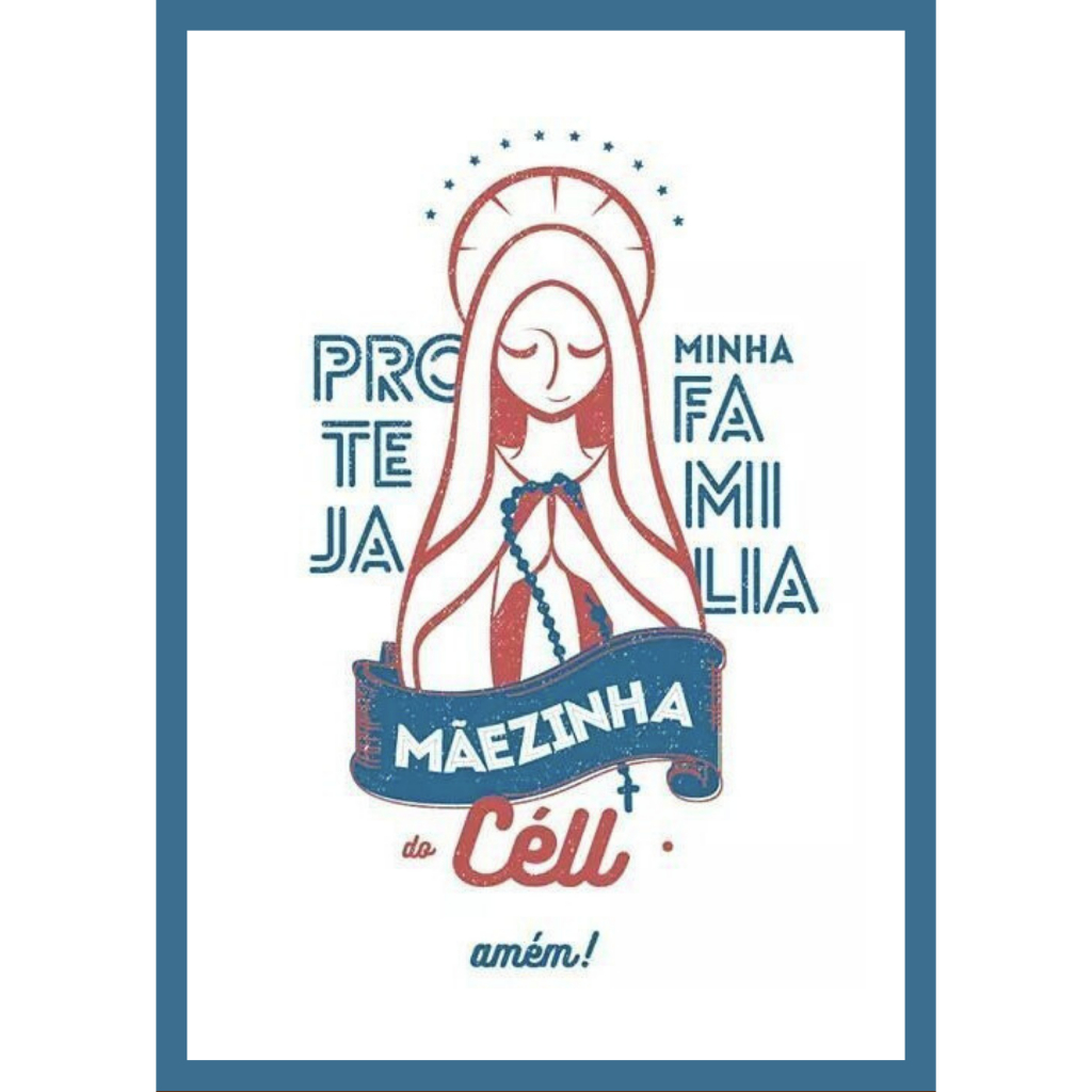 Placas Quadros Decorativos - Nossa Senhora Aparecida
