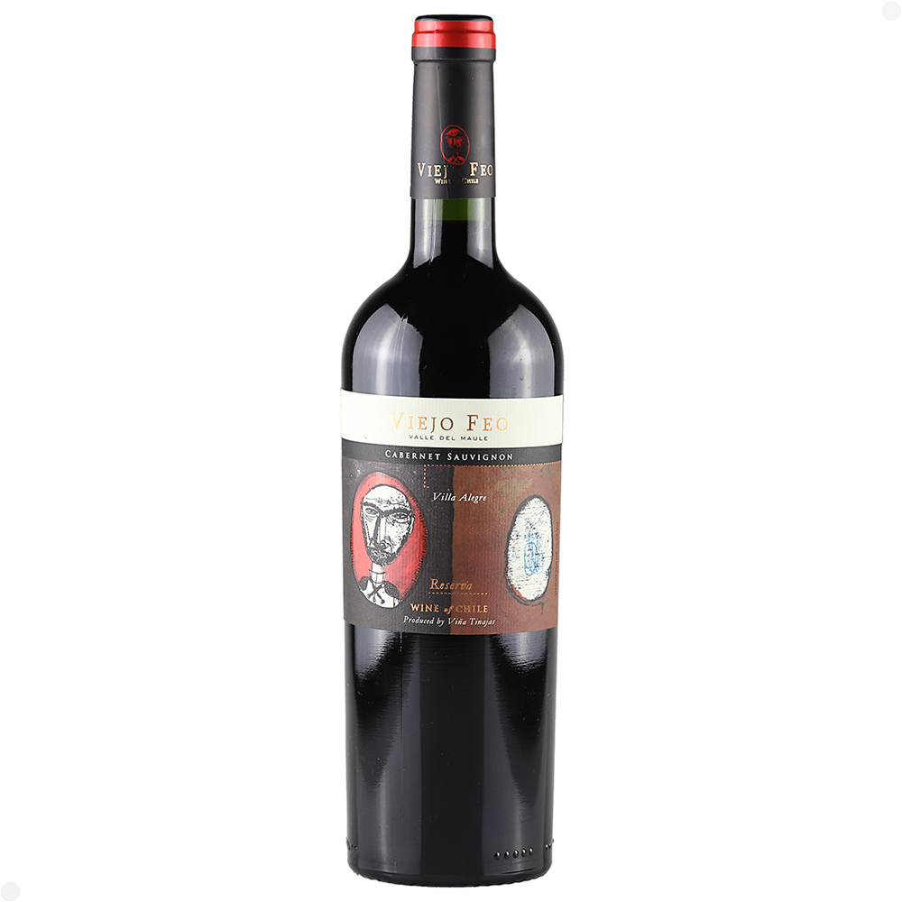 Vinho Chileno Tinajas  Viejo Feo Cabernet Sauvignon Reserva Tinto 750ML