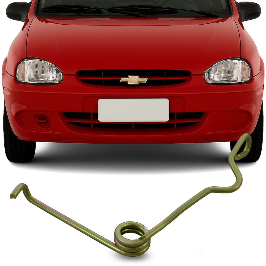 Mola Trava Fechadura Inferior Capô Classic Corsa Astra Celta Chevette 1994 a 2012