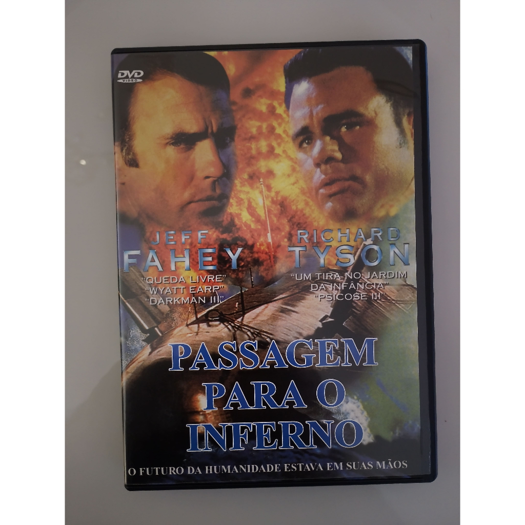 DVD Passagem para o inferno - jeff fahey