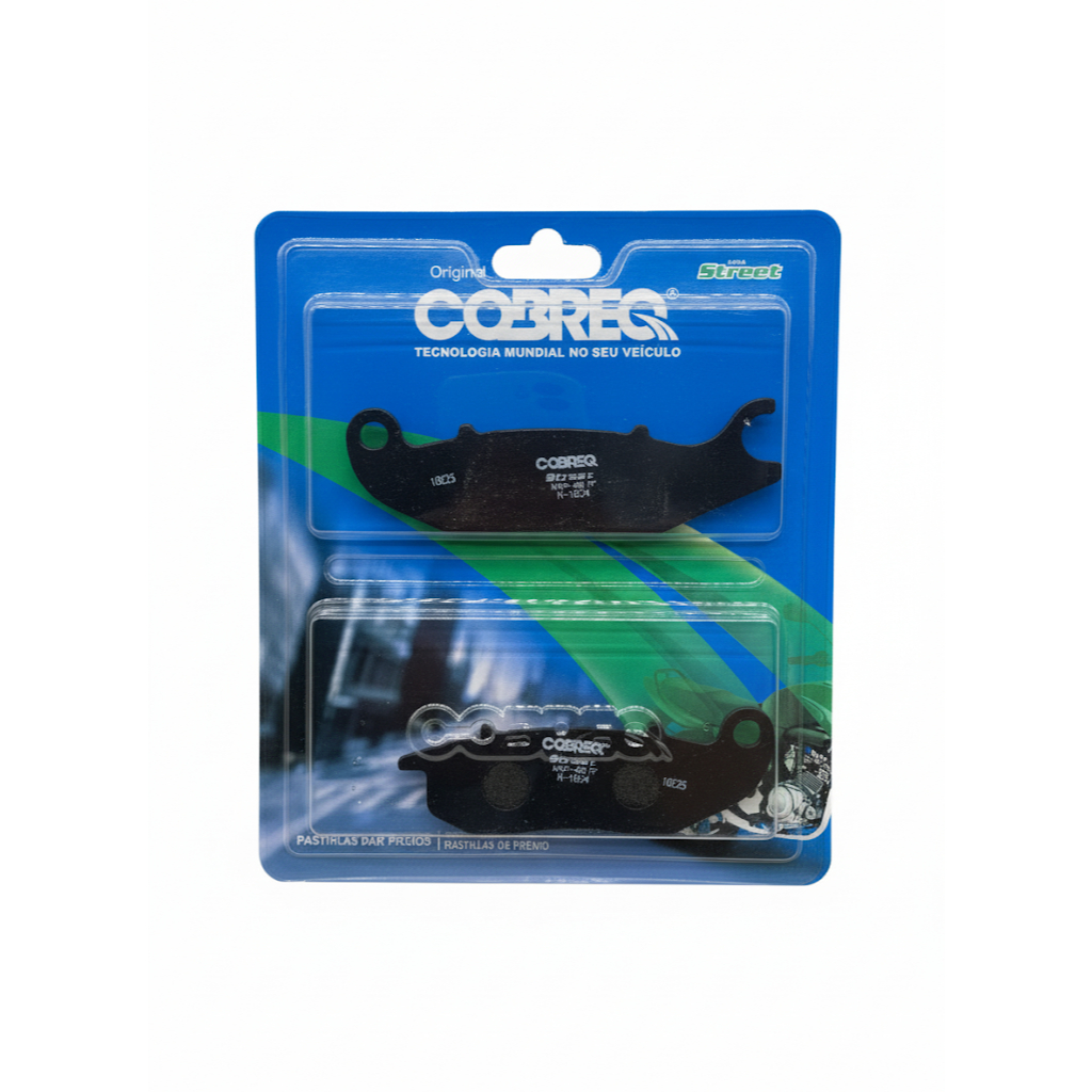 PASTILHA FREIO DIANT COBREQ LANDER TENERE 250 CROSSER XRE190 BROS 160 ABS SAHARA TORNADO 300 2025 > em Oferta na Shopee
