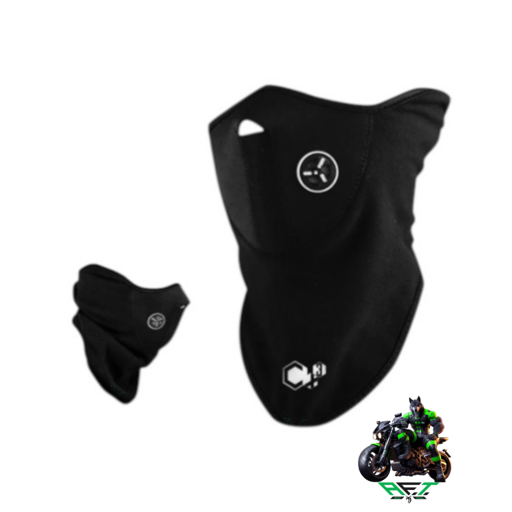 Máscara Facial Balaclava de Neoprene Proteção Moto Motoqueiro Ciclista em Oferta na Shopee