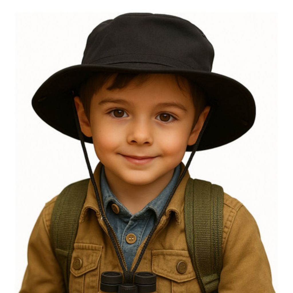 chapeu australiano infantil liso menina e menino