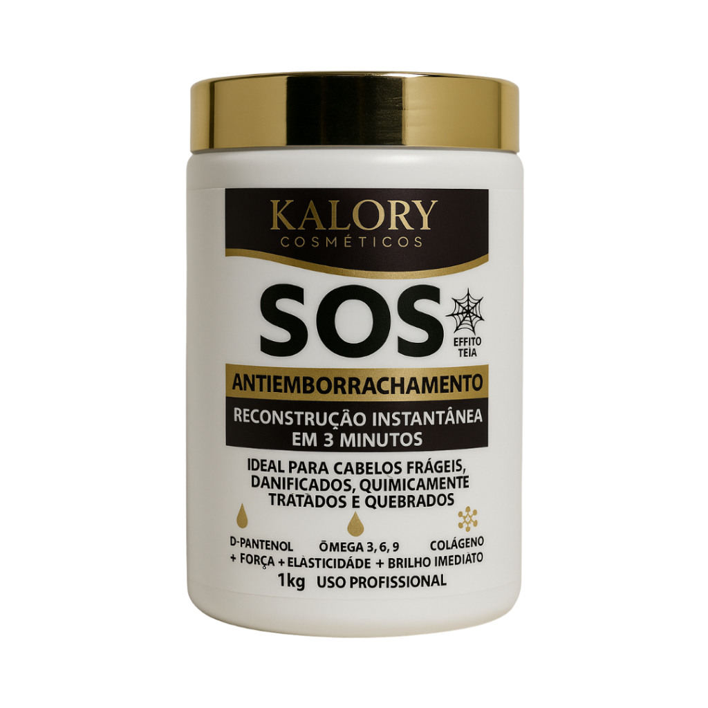 Máscara Capilar SOS Antiemborrachamento 1kg Reconstrução em 3 Minutos em Oferta na Shopee