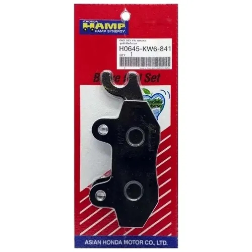Pastilha Freio Dianteira Cbx 250 Twister 2001 A 2008 Cb300 2010 a 2015 sem abs Fazer 250 original Honda Hamp Nissin