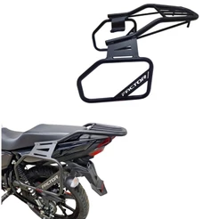 Suporte Bau bagageiro + Afastador Alforge Chapam - Yamaha Factor 150 / DX 2016 a 2025
