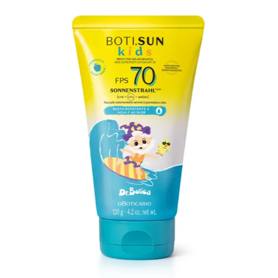 Protetor Solar Infantil FPS70 Boti Sun Kids 120g - OBoticario