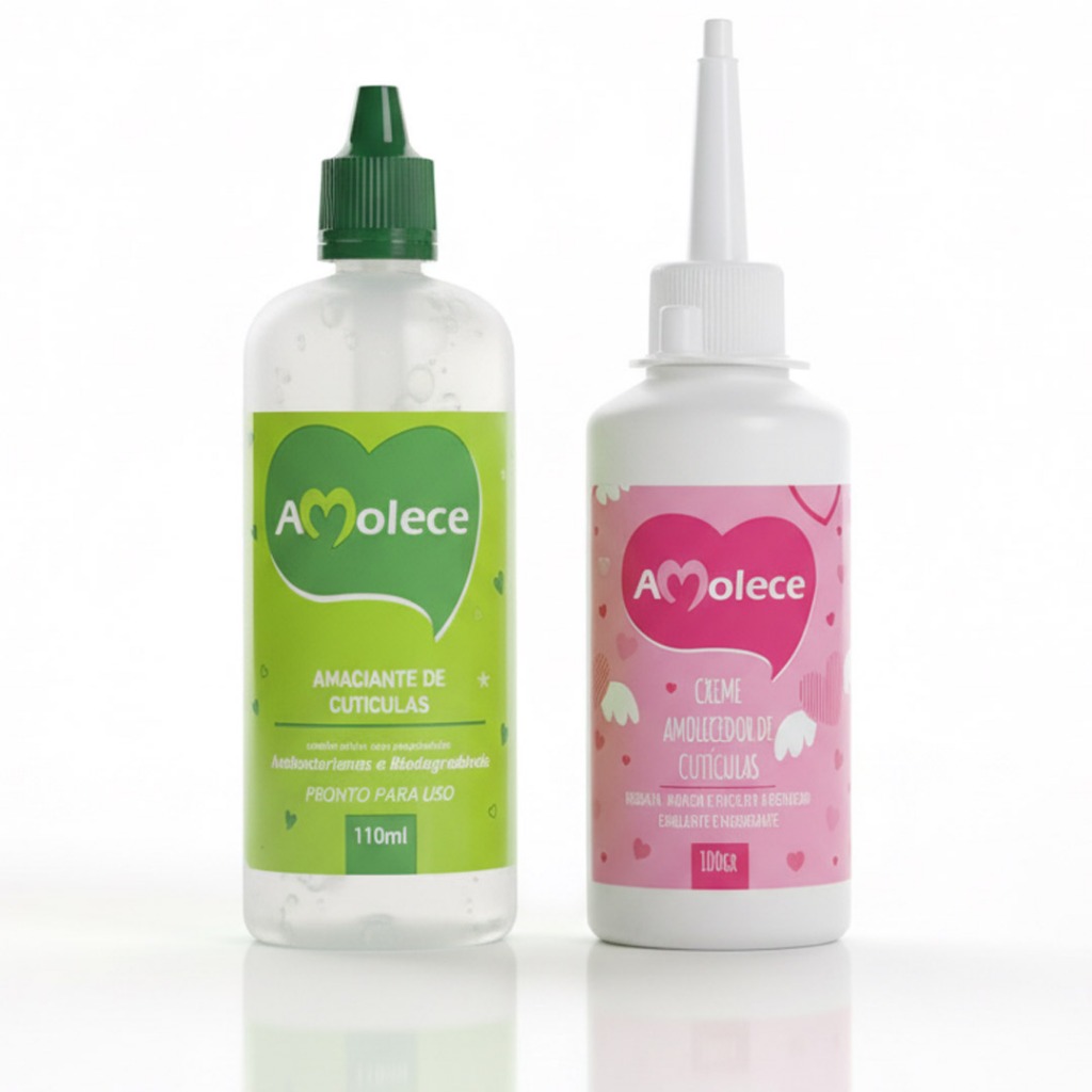 Kit Amaciante Cutículas 110ml + Creme Amolecedor Cutículas 100g Amolece em Oferta na Shopee