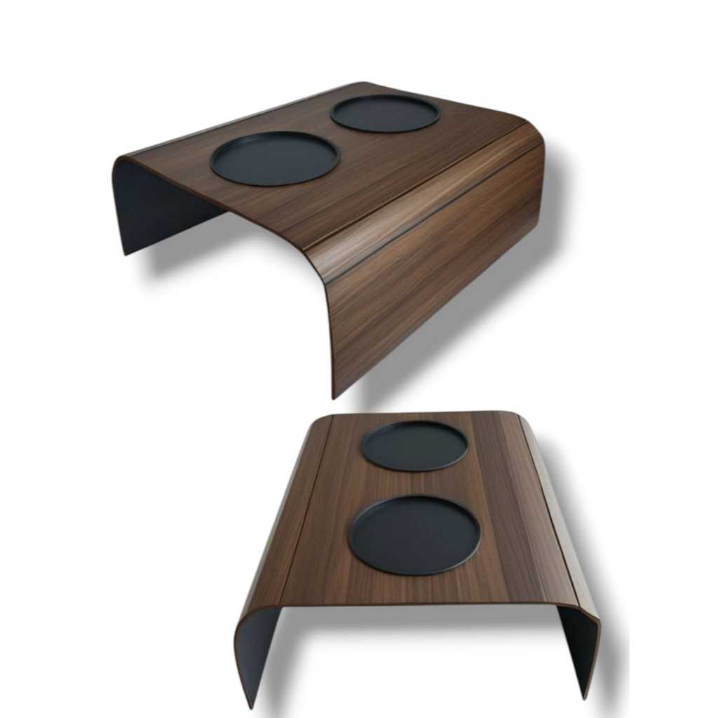 Porta-Copos Flexível para Sofá em MDF– Kit 2 Peças