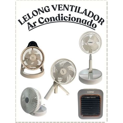 Ventilador Portátil e Mini Ar-Condicionado ❄️ – Vários Modelos, Potentes e Econômicos