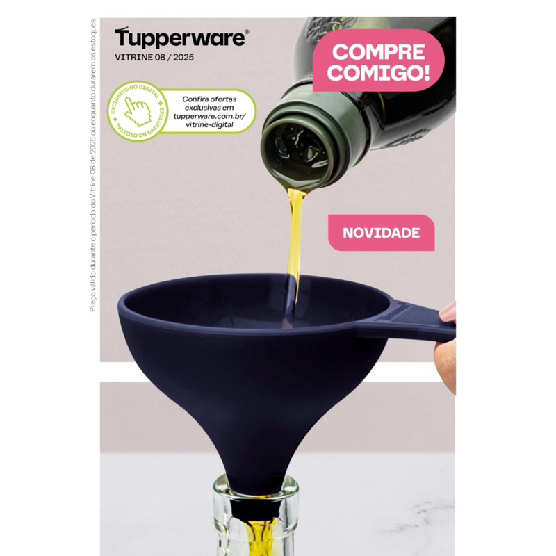 Funil Tupperware