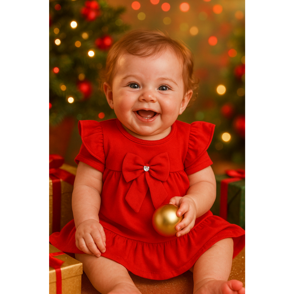 Vestido Festa Bebê Menina Infantil 3 á 6 Meses Manga Curta Estilo Princesa Laço Mesversário Elegante em Oferta na Shopee