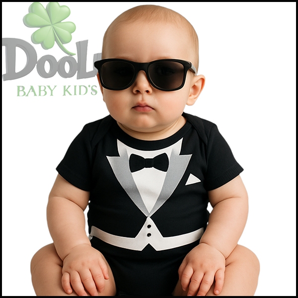 Body de Bebê Poderoso Chefinho + Oculos - Mêsversario Temático em Oferta na Shopee