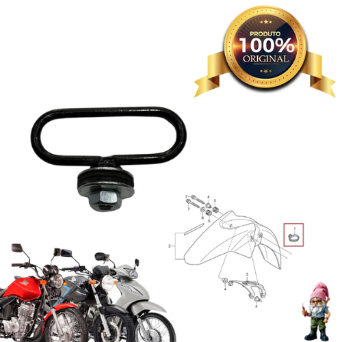 Guia Cabo Freio Velocimetro Cg 125 150 twister biz cb300 strada 200
