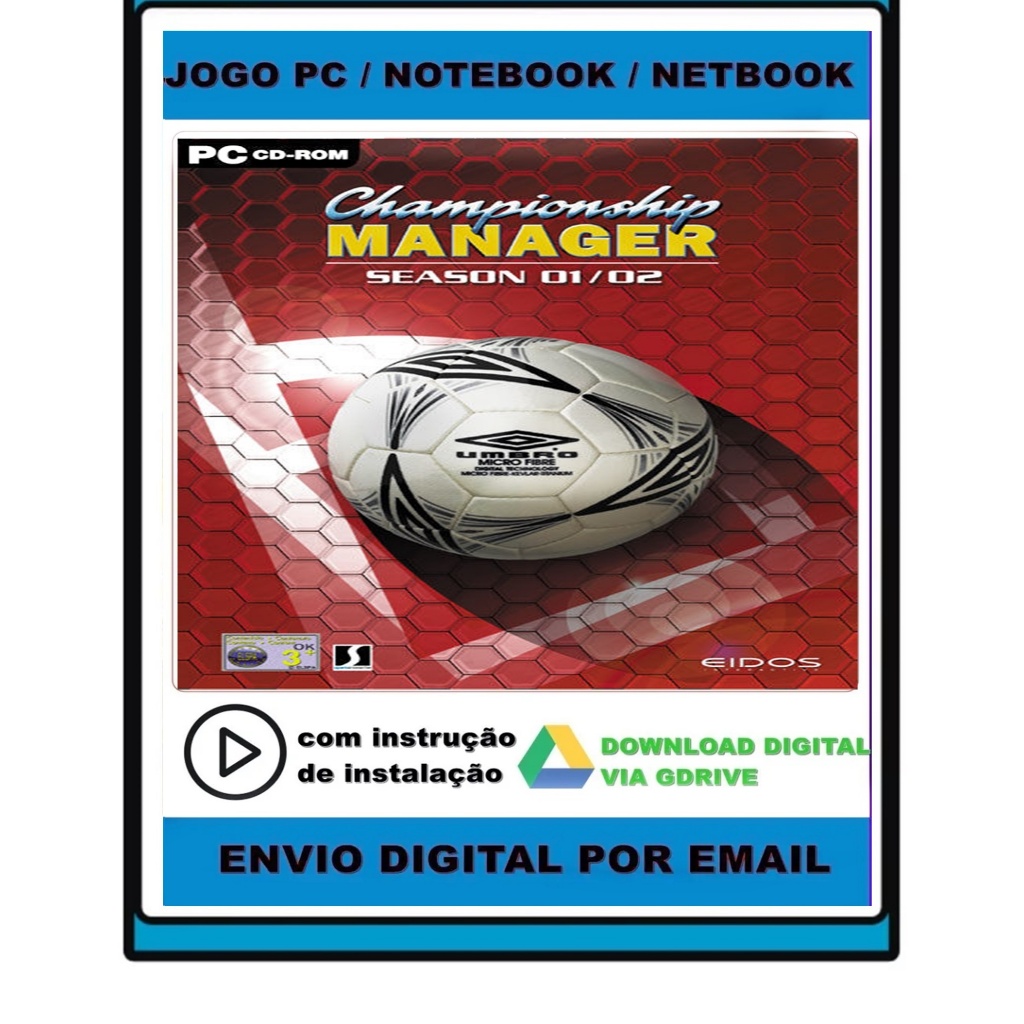 Championship Manager 01-02 - Pc