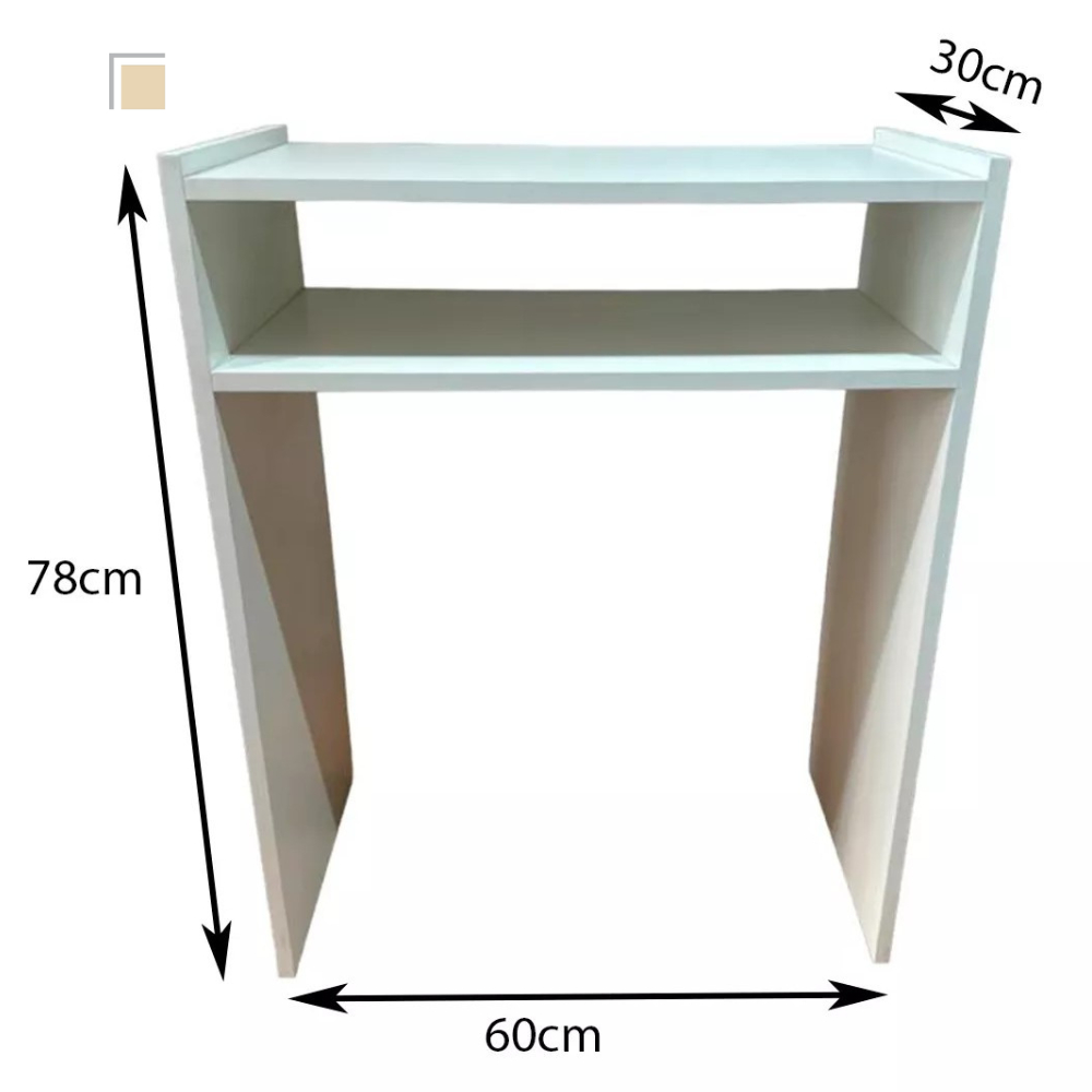 Mesinha Manicure p/salão esmalte estufa unha gel prateleira