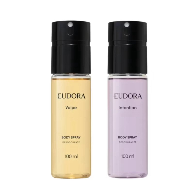 Kit Body Spray Volpe 100ml + Spray Club 6 100ml - Eudora