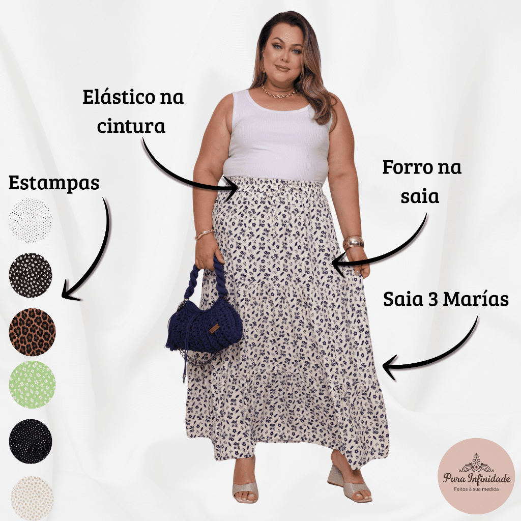 O que é Saia 3 Marias Plus Size? Guia e Onde Comprar | BuscaProdutos