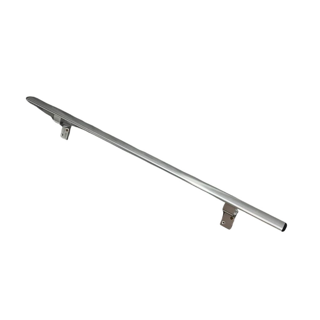 Tubo Corrimão de Alumínio Modelo Chato 2,00 Metros para Escada e Parede