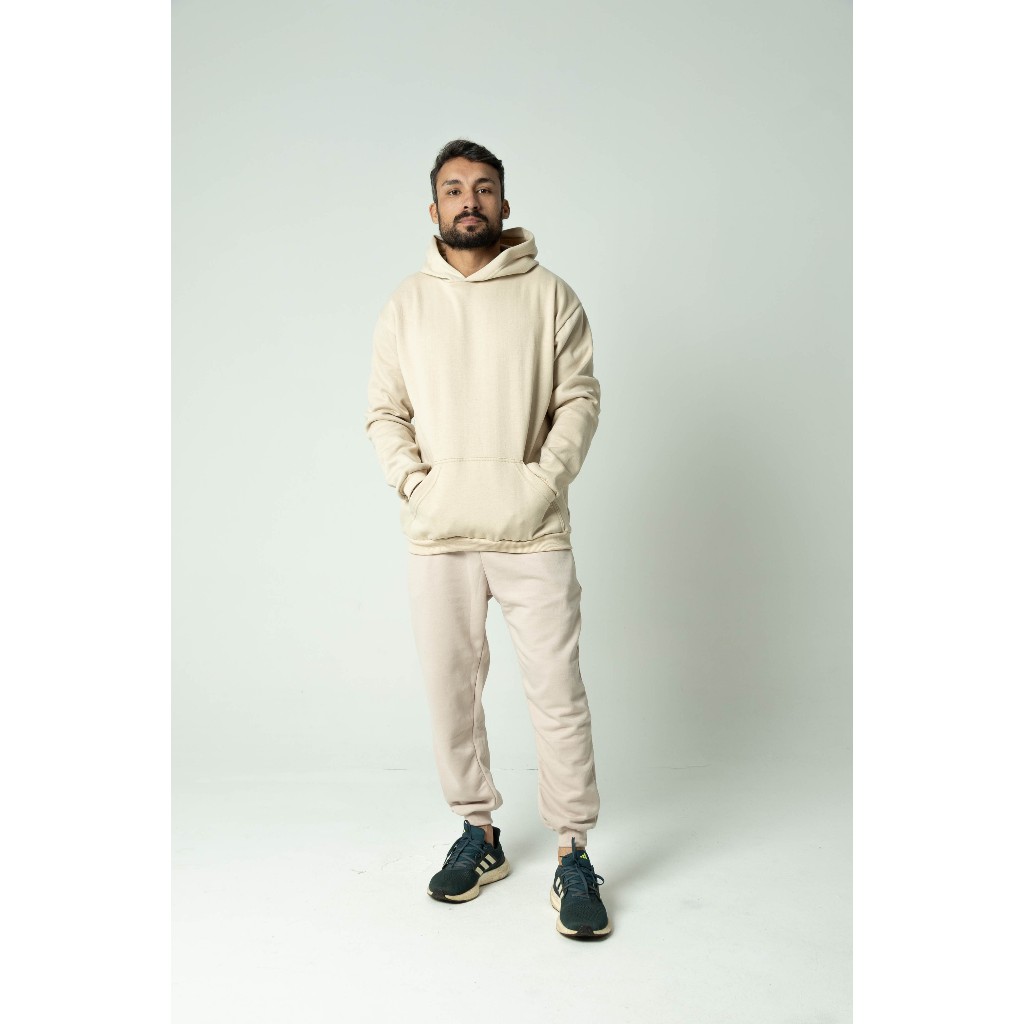 Conjunto Blusa de Frio Casaco Esporte Canguru Moletom Classico Capuz + Calça Abrigo Masculino e Feminino Moda