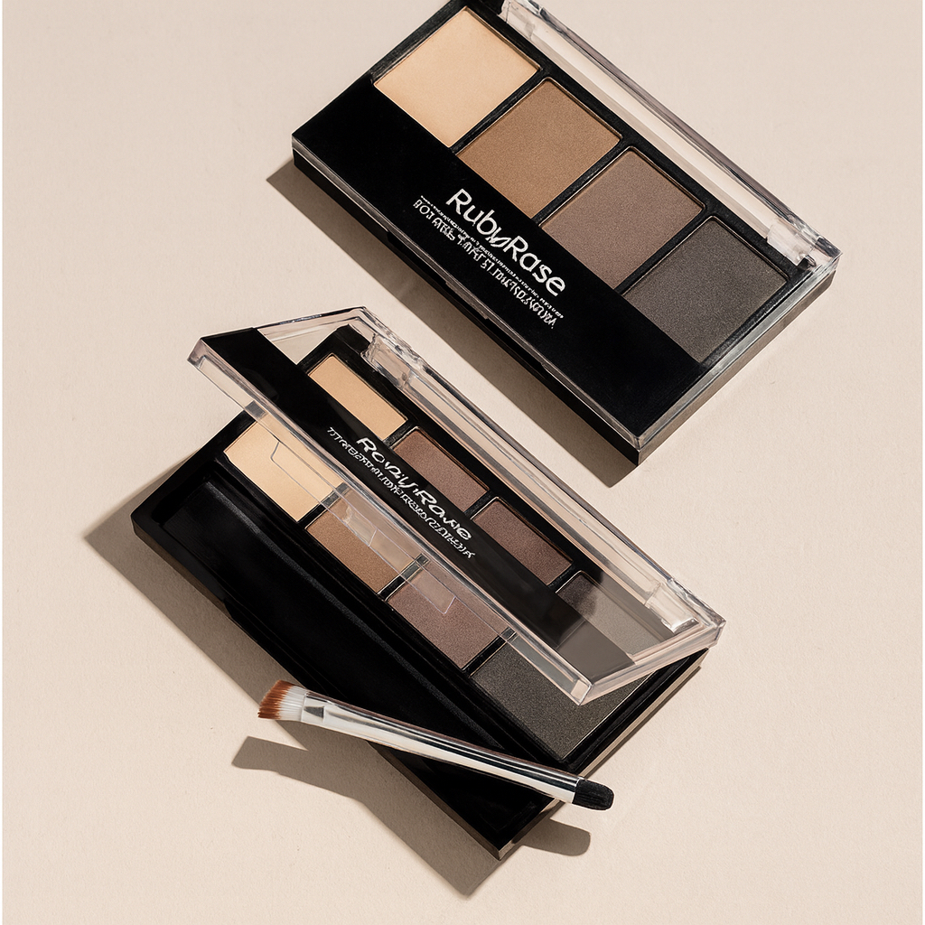 Paleta de Sombras Para Sobrancelha Ruby Rose 4,4g