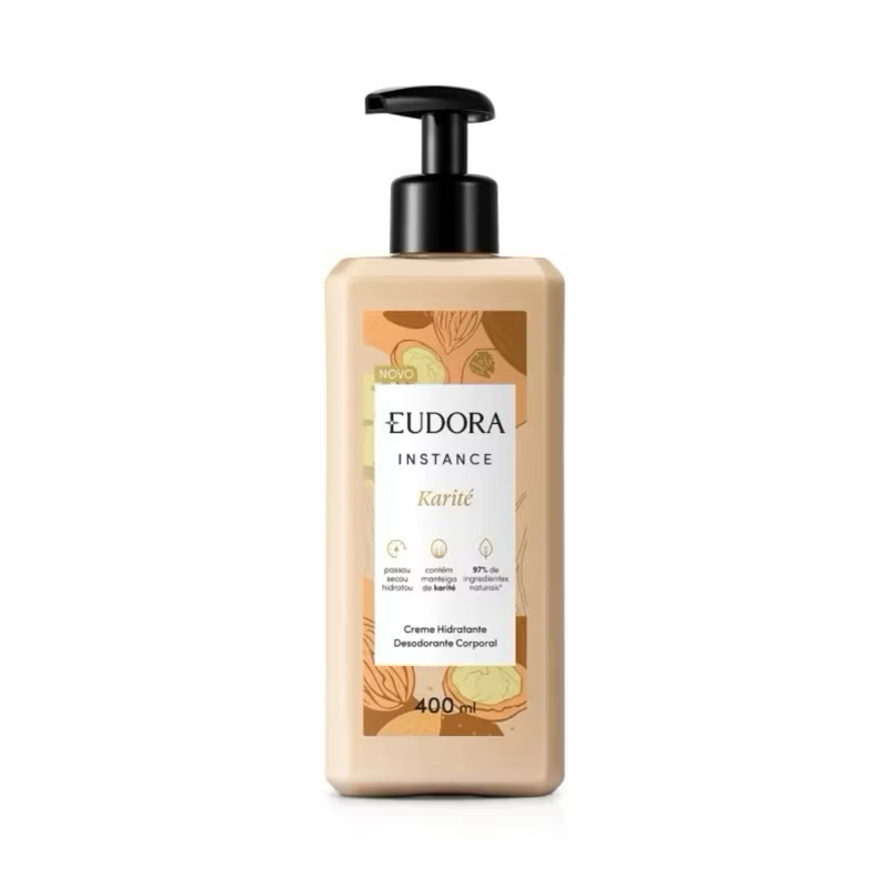 Creme Hidratante Desodorante Corporal Instance Karité 400ml