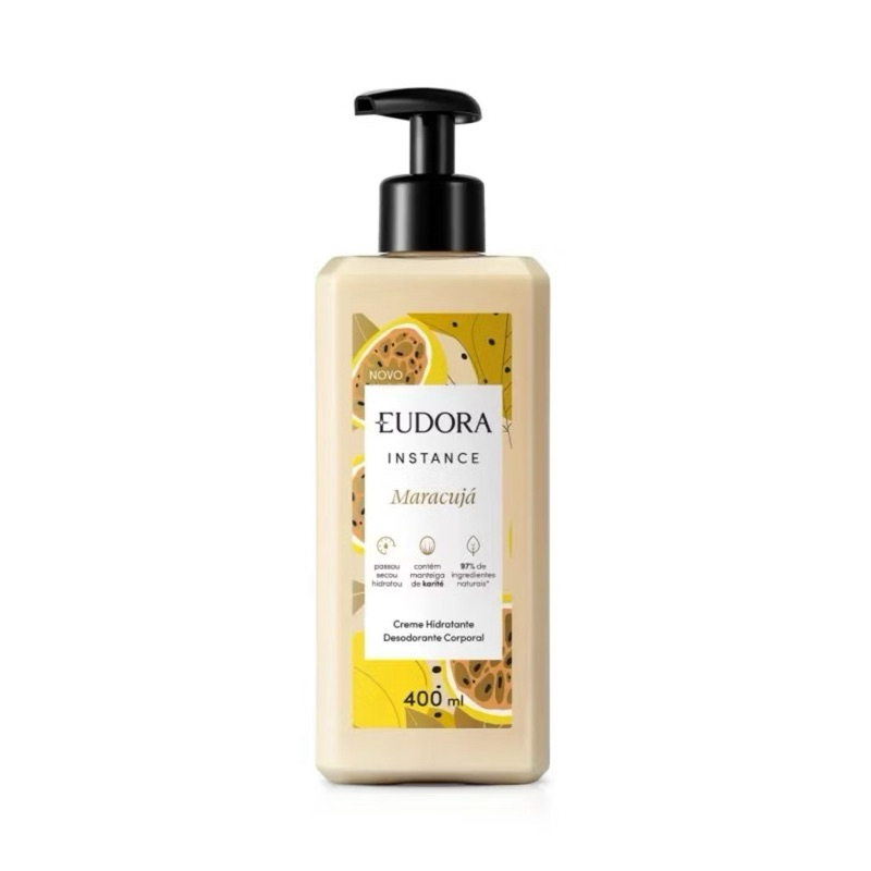 Creme Hidratante Desodorante Corporal Maracujá Instance 400ml - Eudora