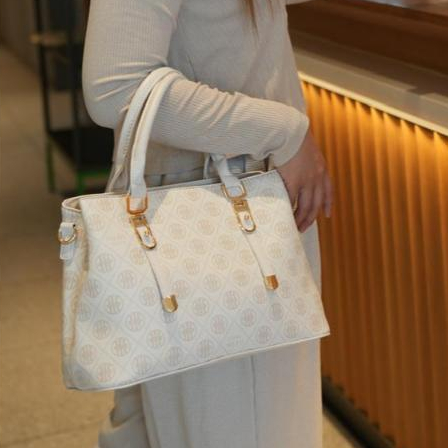 Bolsa Feminina Com Alça Lateral Transversal De Ombro De Couro PU TM9104 LING em Oferta na Shopee