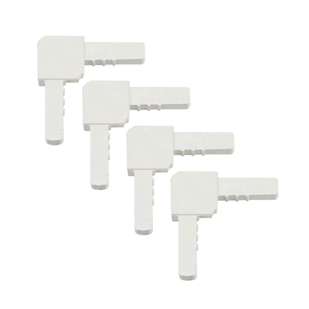 Cantoneira Tela Mosquiteira A-058 Nylon Branco ou Preto C/ 4 Unidades