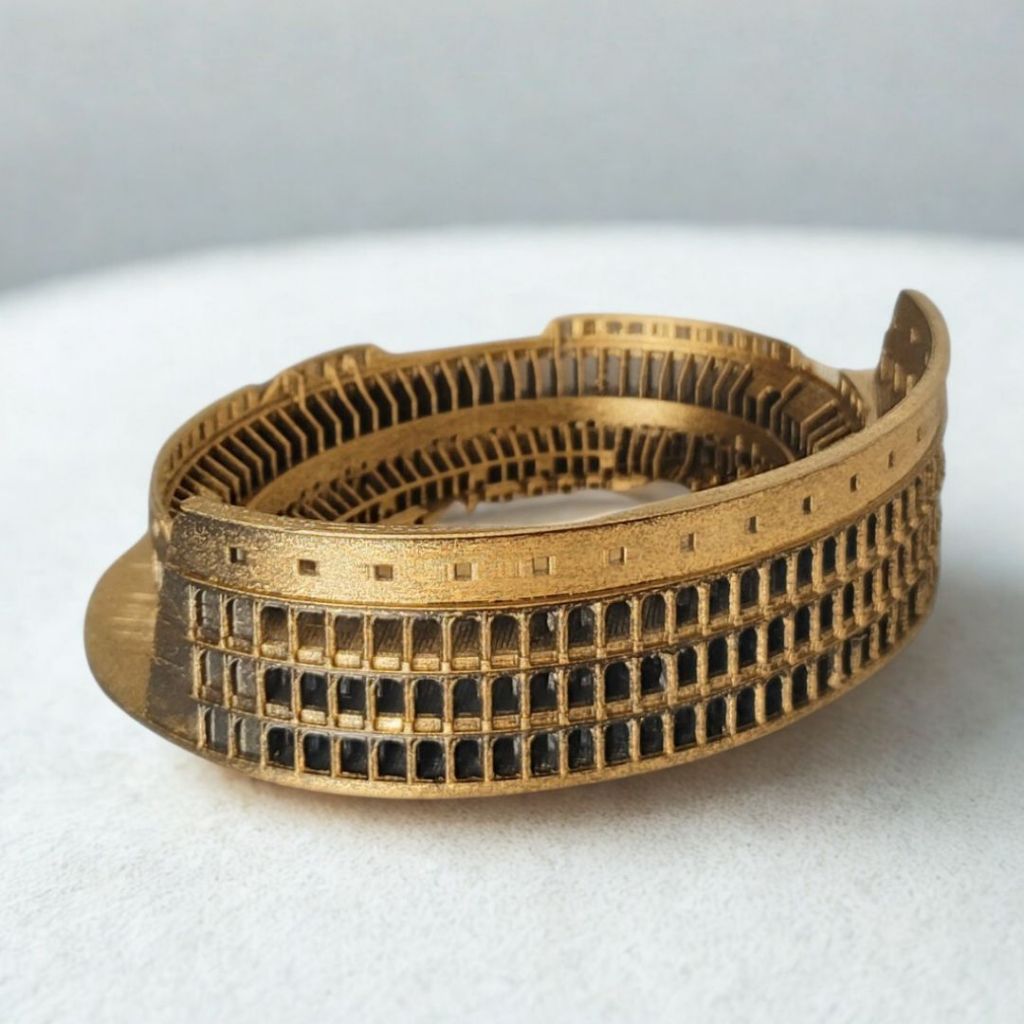 Coliseu Romano em miniatura em Impressão 3D em Oferta na Shopee