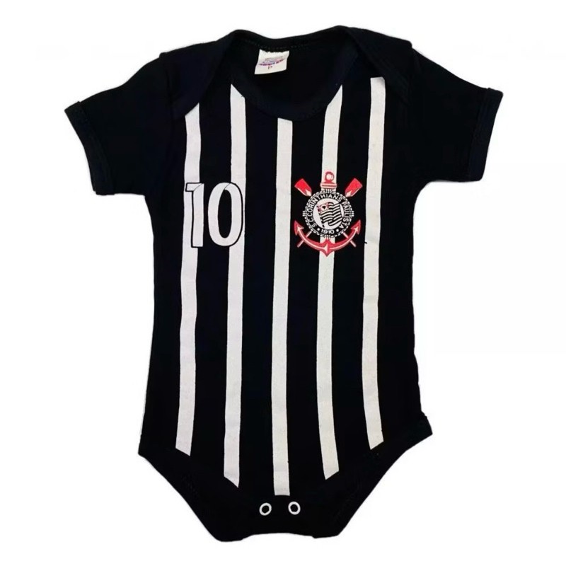 Body Bebê Infantil Mêsversário Temático Time Corinthians Macacao Personagens Fantasia+BRlNDE em Oferta na Shopee