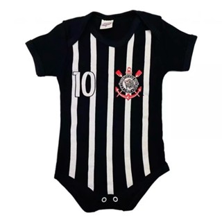 Body Bebê Infantil Mêsversário Temático Time Corinthians Macacao Personagens Fantasia+BRlNDE em Oferta na Shopee