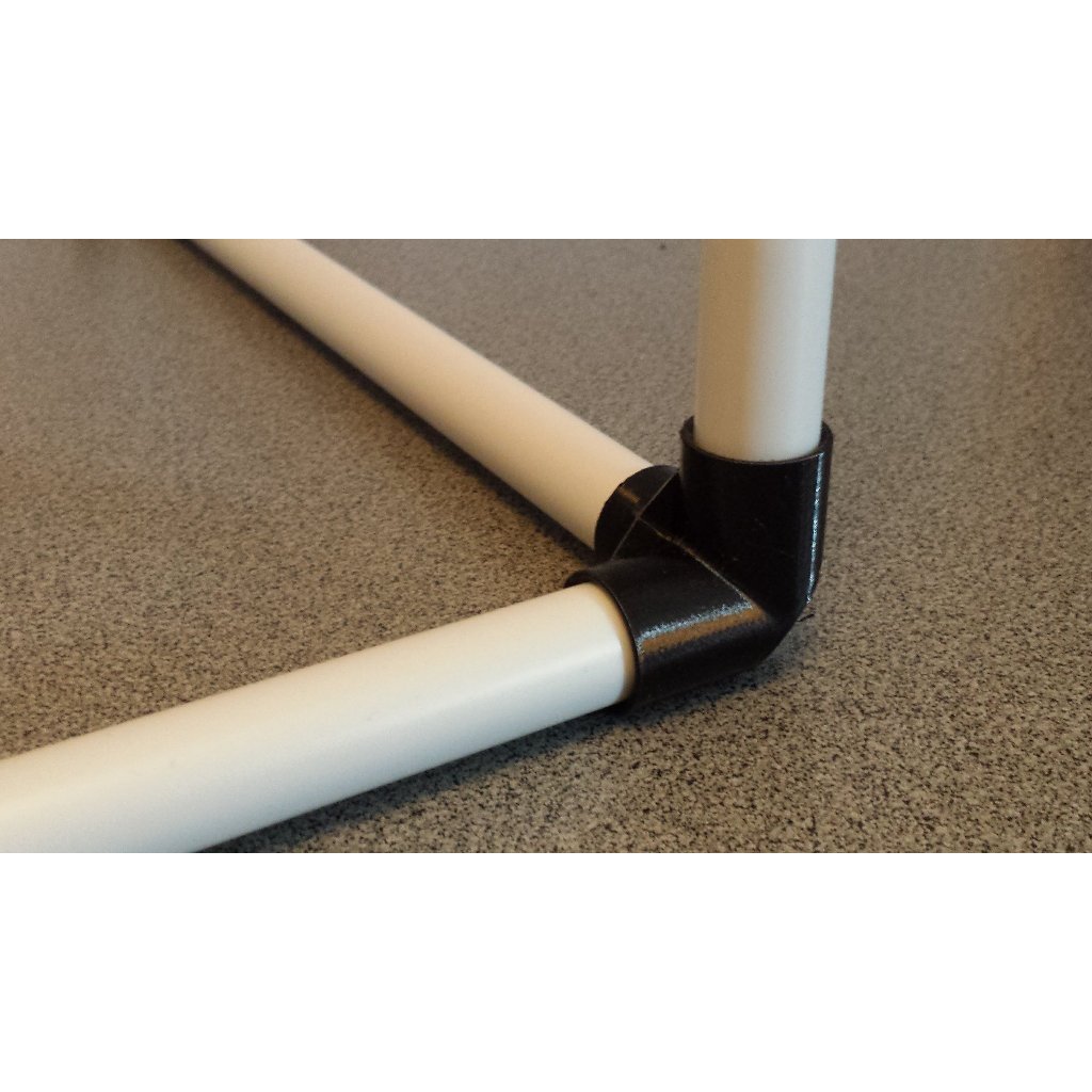 Conector 3 Lados 20mm | 25mm para Estufa Grow Plantas Cultivo Indoor Impresso em 3D em Oferta na Shopee