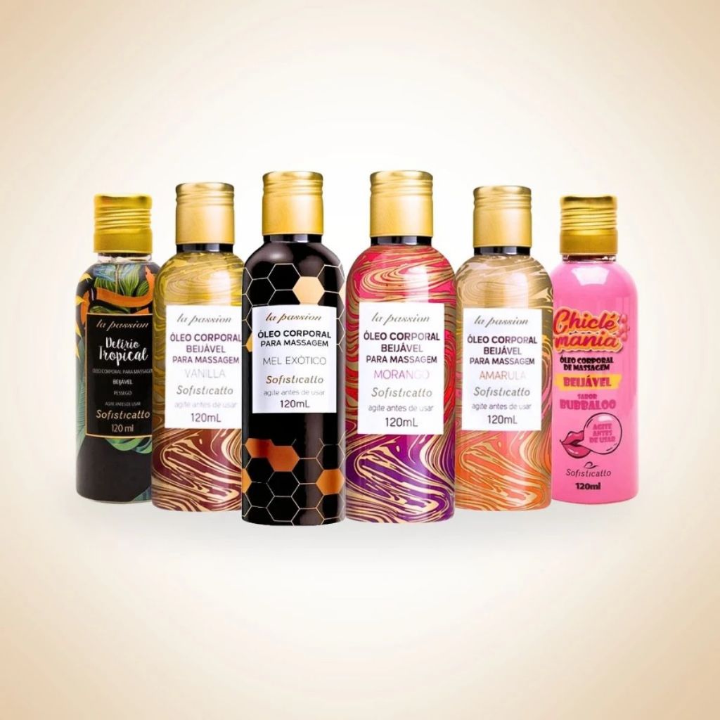 Óleo Corporal Beijavél Para Massagem Tântrica Lá Passion 120ml em Oferta na Shopee