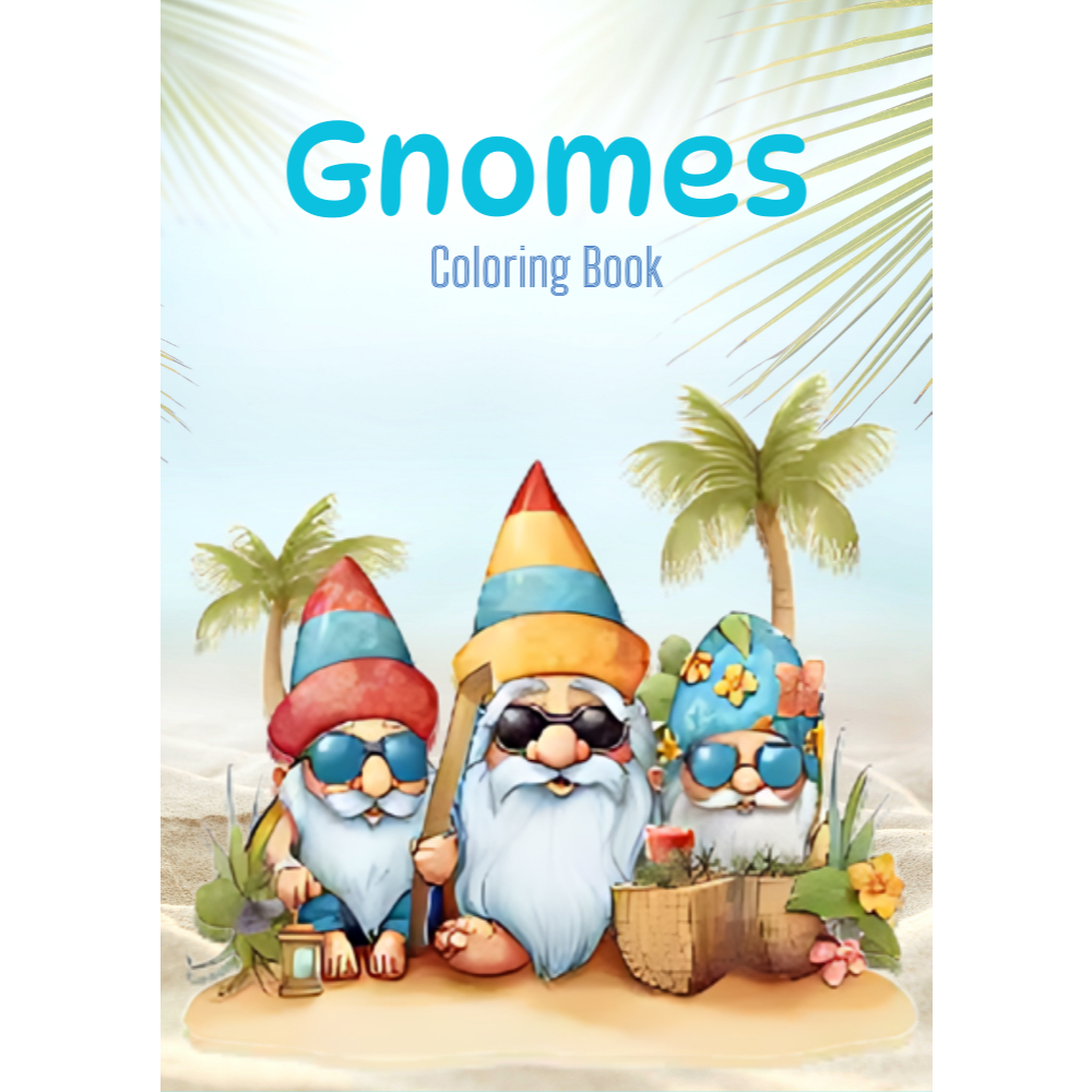 (Notavel Nerd) Livro de Colorir Gnomes - Gnomos - A Magia dos Gnomos