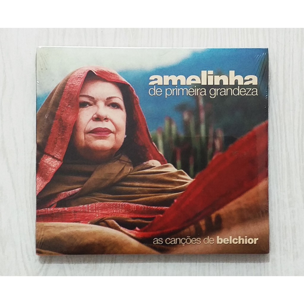 Cd Amelinha - De Primeira Grandeza - As Canções de Belchior = Novo