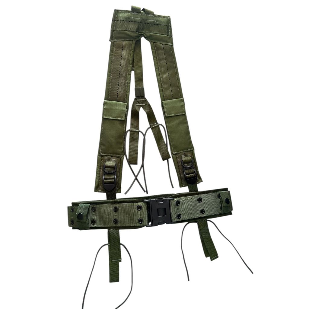 Suspensório + Cinto VO Exercito modelo brigada pára-quedista em Oferta na Shopee