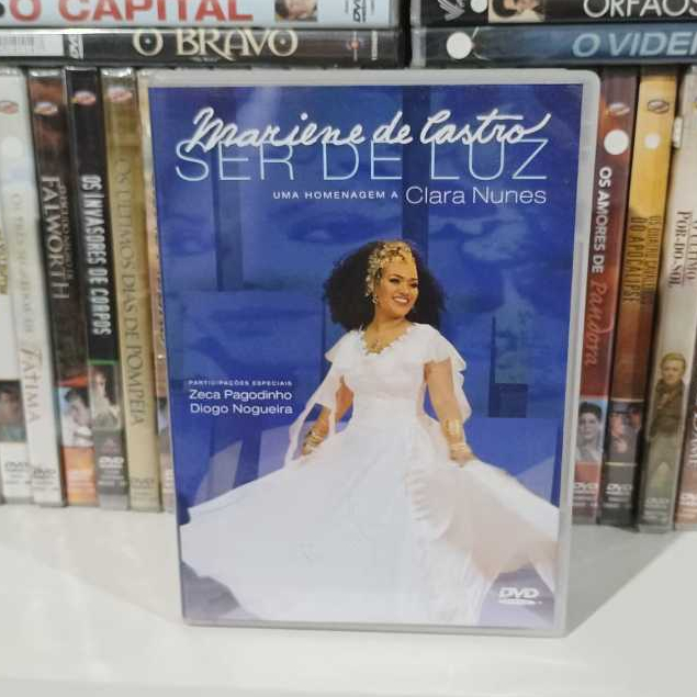 DVD MARIENE DE CASTRO - SER DE LUZ - UMA HOMENAGEM A CLARA NUNES